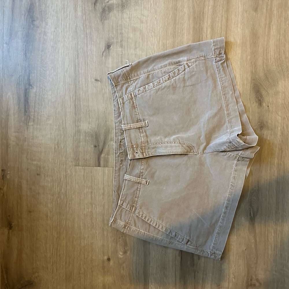 American Eagle Outfitters Khaki Super Stretch Shorts